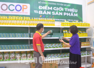 Thúc đẩy phát triển sản phẩm OCOP từ các hợp tác xã